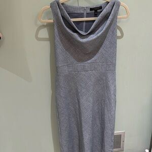 Banana Republic beautiful chambray blue dress with lining EUC